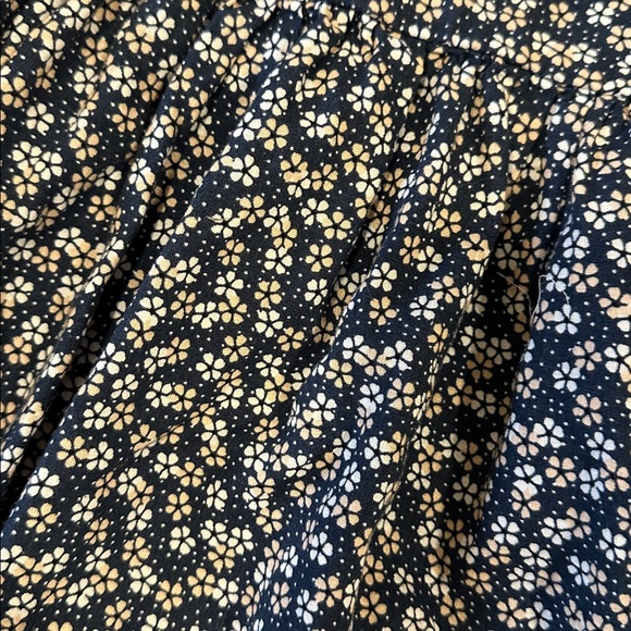 Rylee + Cru Navy Floral Kids Dress with Bow - Picture 4 of 7